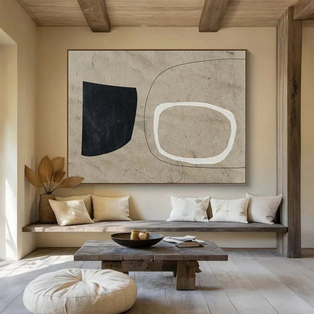 Artistic Extensive Acrylic Spaces Abstract Canvas Wall Art L87DW wall art